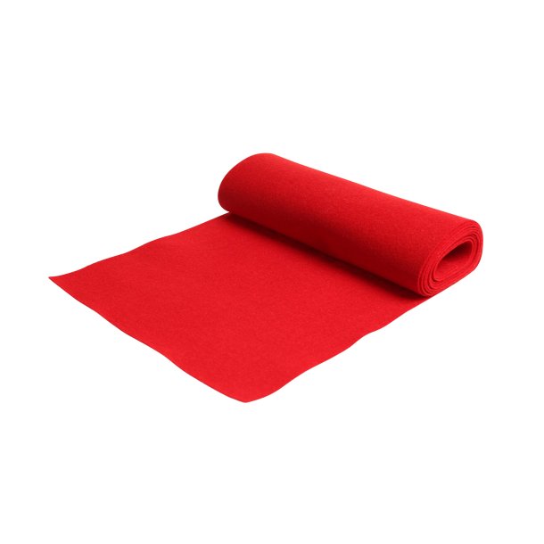 MECHANIKFILZSTREIFEN ROT 1500X200X1,0 MM.