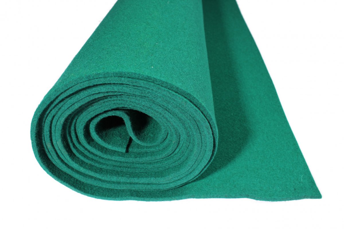 BACKCHECK FELT 5MM GREEN FELT CLOTHS Knud Danielsen ApS