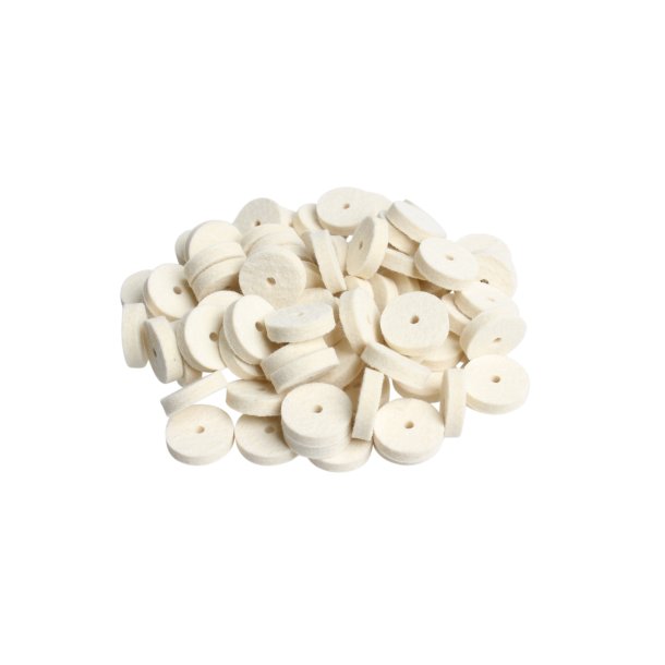 FRONT RAIL WASHERS 22X5,5MM - WHITE / CLIMATE RESISTANT	