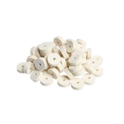 FRONT RAIL WASHERS 22X7,0MM - WHITE / CLIMATE RESISTANT