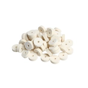 FRONT RAIL WASHERS 22X7,0MM - WHITE / CLIMATE RESISTANT