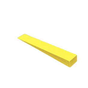 RUBBER WEDGE MUTE 100 MM. - YELLOW
