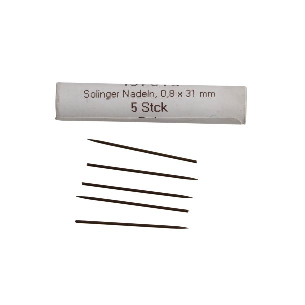 NADELN SOLINGER 0,8 MM.
