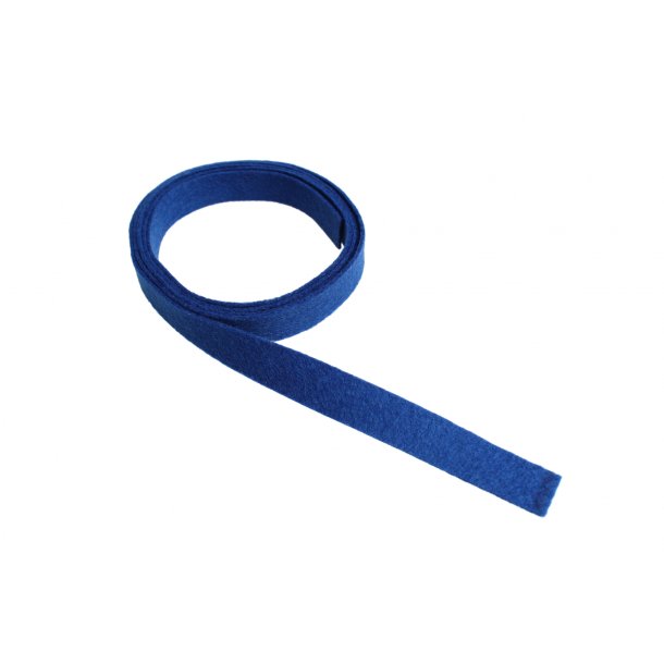ZIERLEISTEN FILZSTREIFEN BLAU 1250X15X1MM