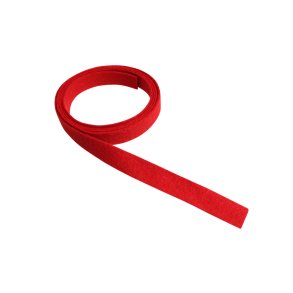 ZIERLEISTEN FILZSTREIFEN ROT 1250X15X1MM
