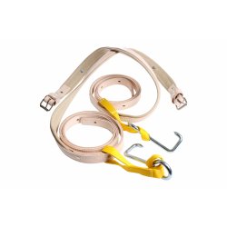 TRAGGURTE LEDER, PROFESSIONAL MIT HAKEN