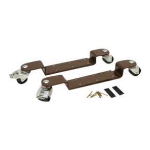 BKB ROLLENBCKE, BRAUN, KUNSTSTOFFRDER MIT BREMSE