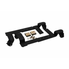 BKB ROLLENBCKE, SCHWARZ, BHNENAUSFHRUNG FR KONSOLENKLAVIERE, POLYURETHANRDERN MIT BREMSE