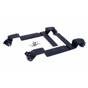 BKB SCHWERLAST & TRANSPORTROLLENBCKE, SCHWARZ, POLYURETHANRDER MIT BREMSE, KUGELGELAGERT          