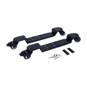 BKB ROLLENBCKE, SCHWARZ, EXTRA STABIL, POLYURETHANRDER MIT BREMSE, KUGELGELAGERT