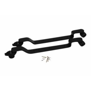 BKB ROLLENBCKE, SCHWARZ, SOCKELTIEFE BIS 340 MM, KUNSTSTOFFRDERN MIT BREMSE