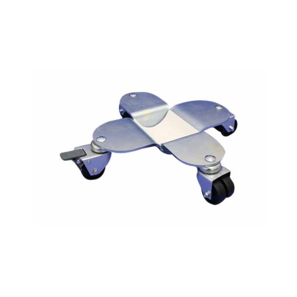 BKB FLGEL TRANSPORTUNTERSETZER, SILBER, KUNSTSTOFFRDERN MIT BREMSE