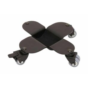 BKB FLGEL TRANSPORTUNTERSETZER, SCHWARZ, MIT GUMMIRDERN SPURLOS MIT BREMSE