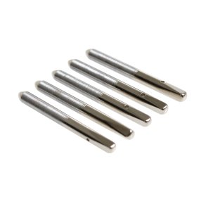 HARPSICHORD TUNING PINS 5,00X40MM NICKEL PLATED
