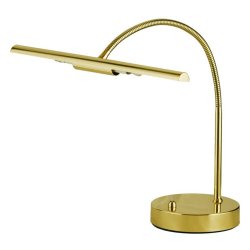 PIANOLAMPEN MESSING FLEXARM "LED"