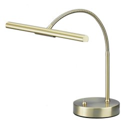 PIANOLAMPEN MESSING MAT FLEXARM "LED"