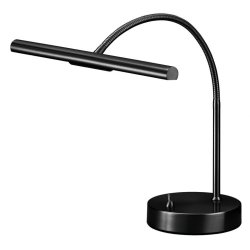 PIANOLAMPEN SCHWARZ FLEXARM "LED"