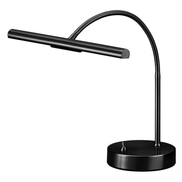 PIANOLAMPEN SCHWARZ FLEXARM "LED"