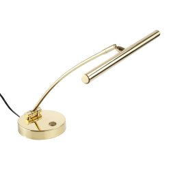 PIANOLAMPEN MESSING BLANK "LED"