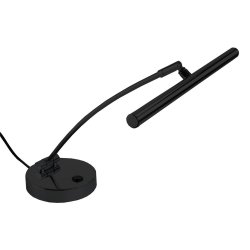 PIANOLAMPEN SCHWARZ BLANK "LED"