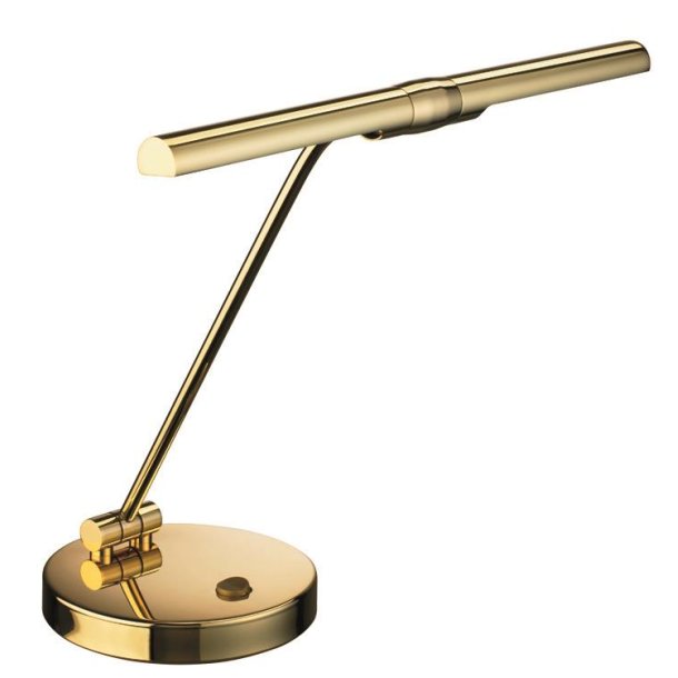PIANO LAMPS BRASS POLISHED  "LED"