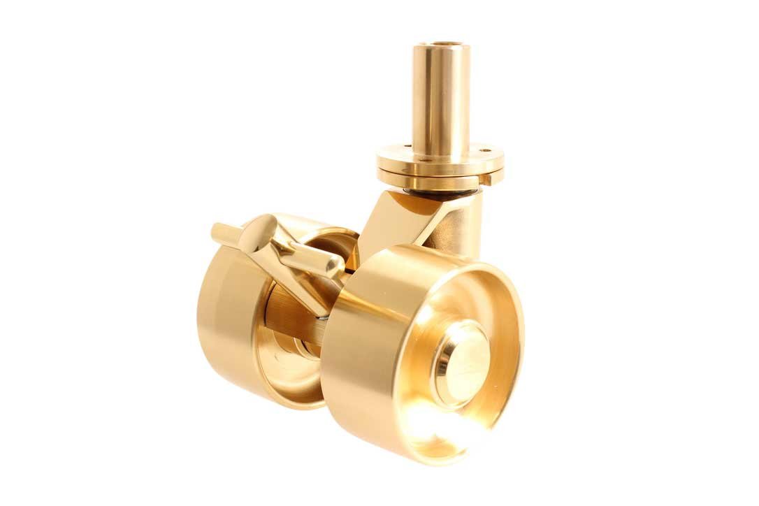 FLYGELRULLER MED BREMSE/STEINWAY ADAPTER - RULLER - Knud Danielsen ApS