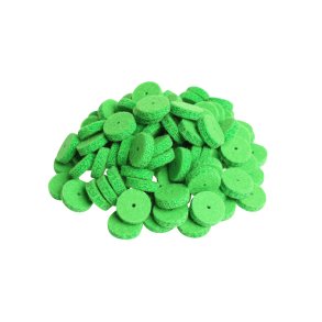 FRONT RAIL WASHERS 22X6 MM. GREEN, S&S ORIGINAL