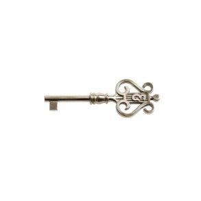KEY UPRIGHT, BRASS, S&S ORIGINAL