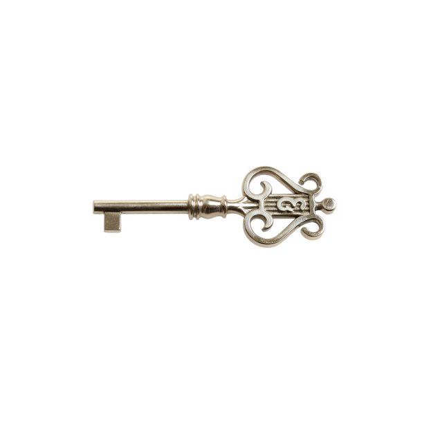 KEY UPRIGHT, BRASS, S&S ORIGINAL