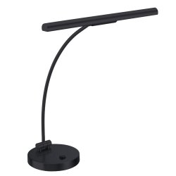 PIANOLAMPEN SCHWARZ "LED" 