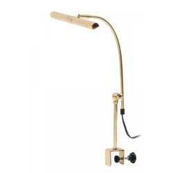 FLYGELLAMPE MESSING BLANK "LED"