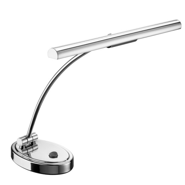 PIANOLAMPEN CHROM "LED"