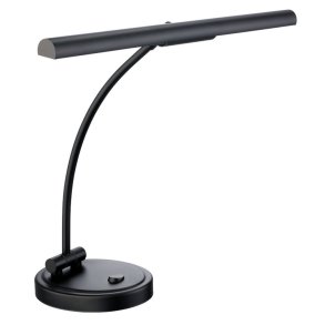 PIANOLAMPEN SCHWARZ MAT 