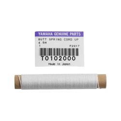 YAMAHA ORIGINAL PART NO. T0102000, BUTT SPRING WHITE CORD, UPRIGHT - 4,5 MTR. PACK
