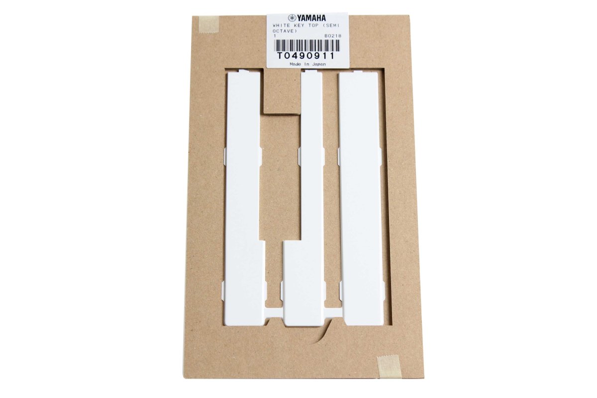 YAMAHA ORIGINAL PART NO. Z2670410, WHITE KEY TOP (SEMI