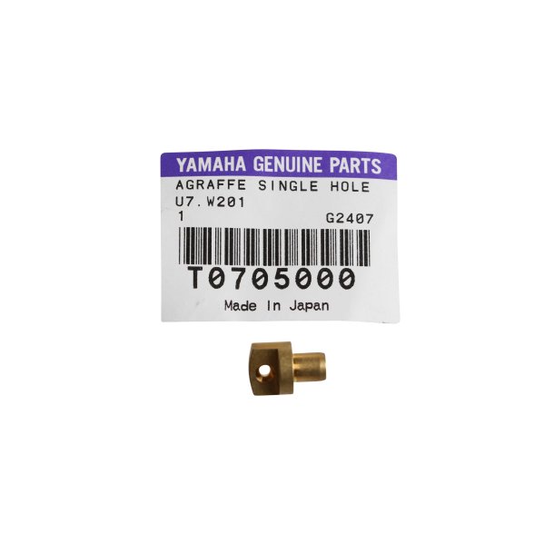 YAMAHA ORIGINAL PART NO. T0705000, AGRAFFE SINGLE HOLE	
