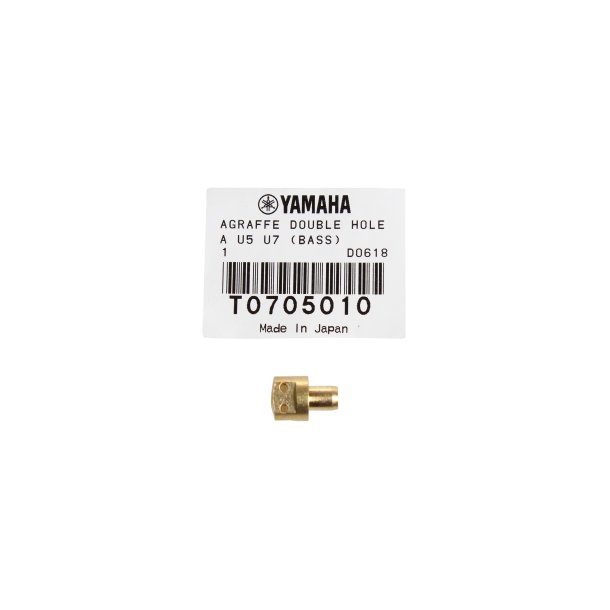 YAMAHA ORIGINAL PART NO. T0705010-NEW, AGRAFFE DOUBLE HOLE (BASS)	