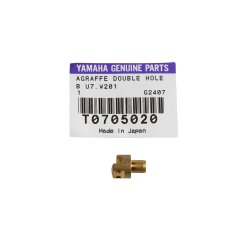 YAMAHA ORIGINAL PART NO. T0705020, AGRAFFE DOUBLE HOLE	