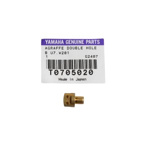 YAMAHA ORIGINAL PART NO. T0705020, AGRAFFE DOUBLE HOLE	