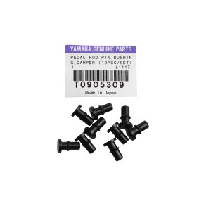 YAMAHA ORIGINAL PART NO.  VDR87600, PEDAL ROD PIN BUSHING (DAMPER) - 10 PACK