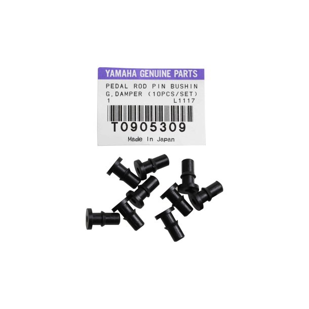 YAMAHA ORIGINAL PART NO.  VDR87600, PEDAL ROD PIN BUSHING (DAMPER) - 10 PACK