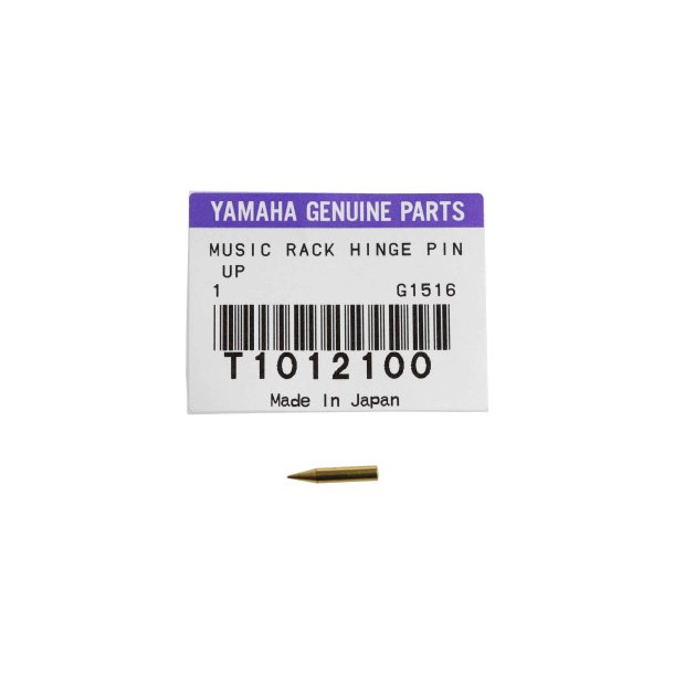YAMAHA ORIGINAL PART NO. T1012100, MUSIC RACK HINGE PIN UPRIGHT