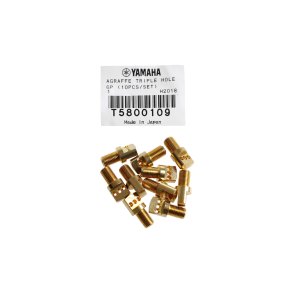 YAMAHA ORIGINAL PART NO. Z0045600, GRAND PIANO AGRAFFE TRIPLE HOLE - 10 PACK