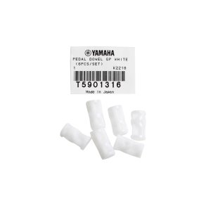 YAMAHA ORIGINAL PART NO. T5901316, PEDAL DOWEL (WHITE) GRAND PIANO - 6 PACK