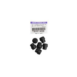 YAMAHA ORIGINAL PART NO. T6001486, TOP RUBBER BUTTON 9 MM. (BLACK) GRAND PIANO - 6 PACK