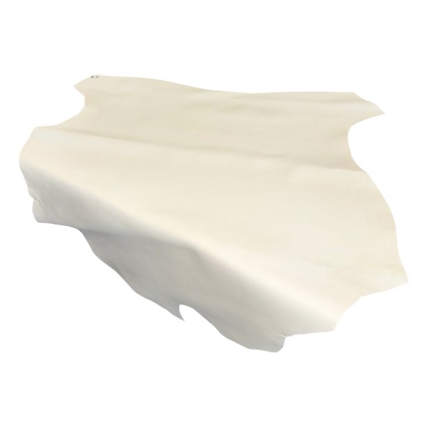 VENTILLEDER WEISS  CA. 0,8 TIL 1,0 MM